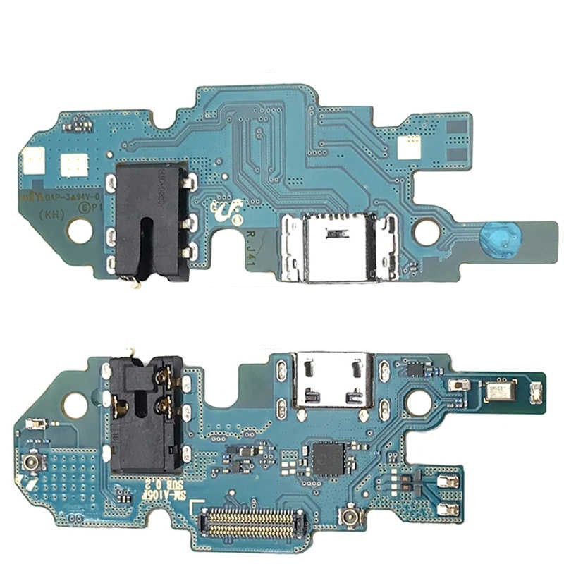 Lanksčioji jungtis Samsung A105 A10 2019 Single SIM (SUB 0.2) su įkrovimo kontaktu, mikrofonu, ausinių lizdu ORG