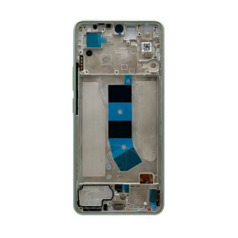 LCD screen Xiaomi Redmi Note 13 4G with touch screen with frame Mint Green original (service pack)