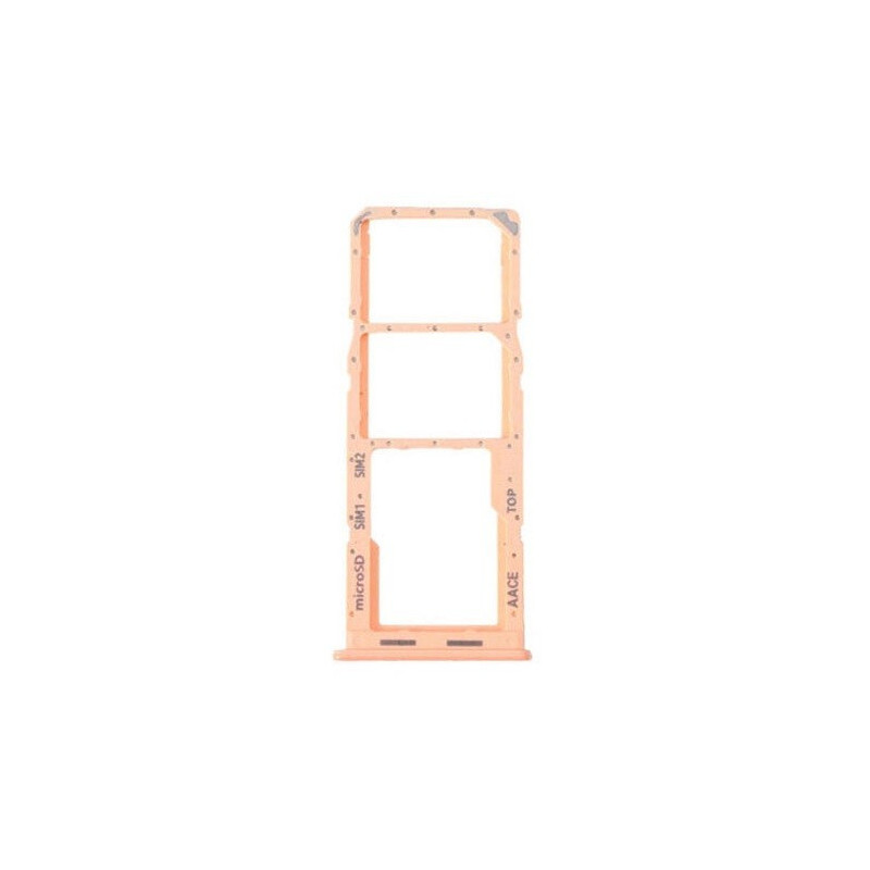 SIM kortelės laikiklis Samsung A13 A135 / A137 Peach originalus (service pack)