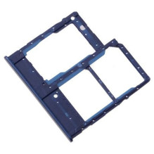 SIM kortelės laikiklis Samsung A202 A20e 2019 Blue originalus (service pack)