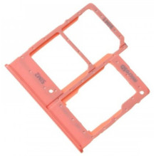 SIM kortelės laikiklis Samsung A202 A20e 2019 Coral originalus (service pack)