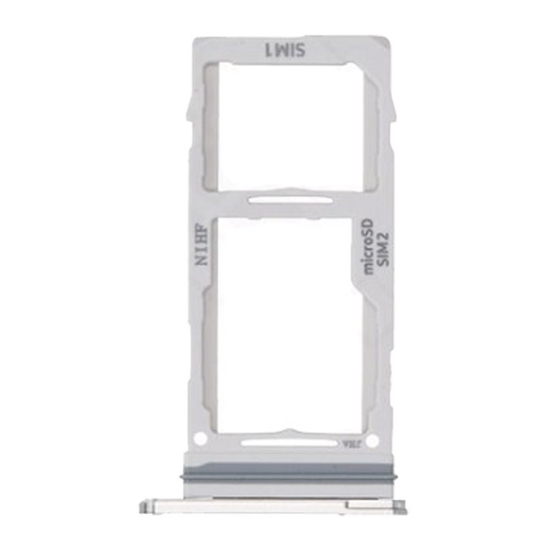 SIM kortelės laikiklis Samsung N985 / N986 Note 20 Ultra Mystic White originalus (service pack)