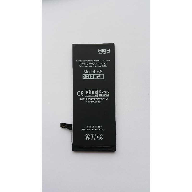 Battery "Di-Power" (higher capacity) for iPhone 6S 2310mAh