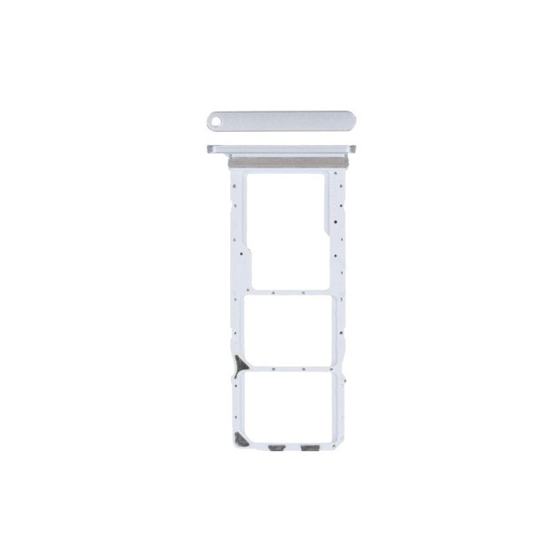 SIM kortelės laikiklis Samsung A057 A05S 2023 Silver originalus (service pack)