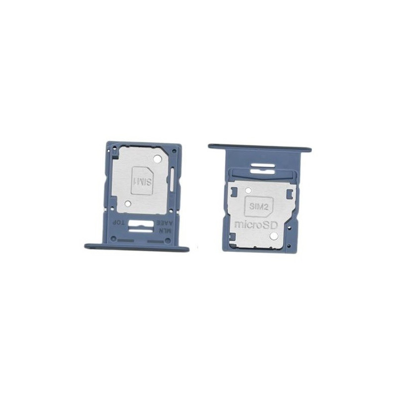SIM kortelės laikiklis Samsung A155 A15 4G Blue originalus (service pack)