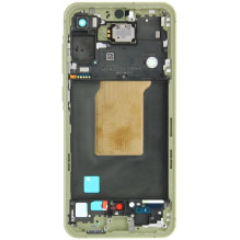 LCD screen Samsung A556 A55 5G with touch screen and frame Awesome Lemon original (assembled service pack)