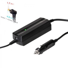 Automobilinis nešiojamojo kompiuterio pakrovėjas Akyga AK-ND-35 (19V / 4.74A 90W 4.8 x 1.7mm) HP 1.2m