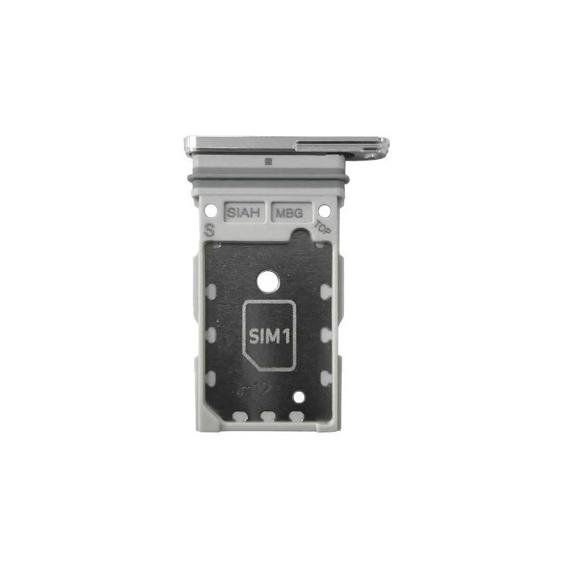 SIM kortelės laikiklis Samsung S918 S23 Ultra Dual Sky Blue / Lime originalus (service pack)