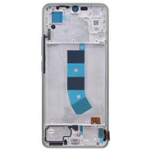 Ekranas Xiaomi Redmi Note 13 4G su lietimui jautriu stikliuku ir rėmeliu Prism Gold originalus (service pack)