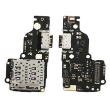 Flex Xiaomi Redmi Note 13 4G with charging connector and microphone, SIM card contact original (service pack)