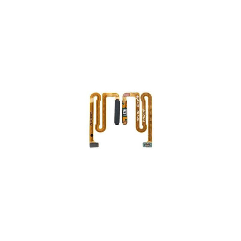 Lanksčioji jungtis Samsung A047 A04S 2022 on / off + Fingerprint mygtuku Black originali (service pack)