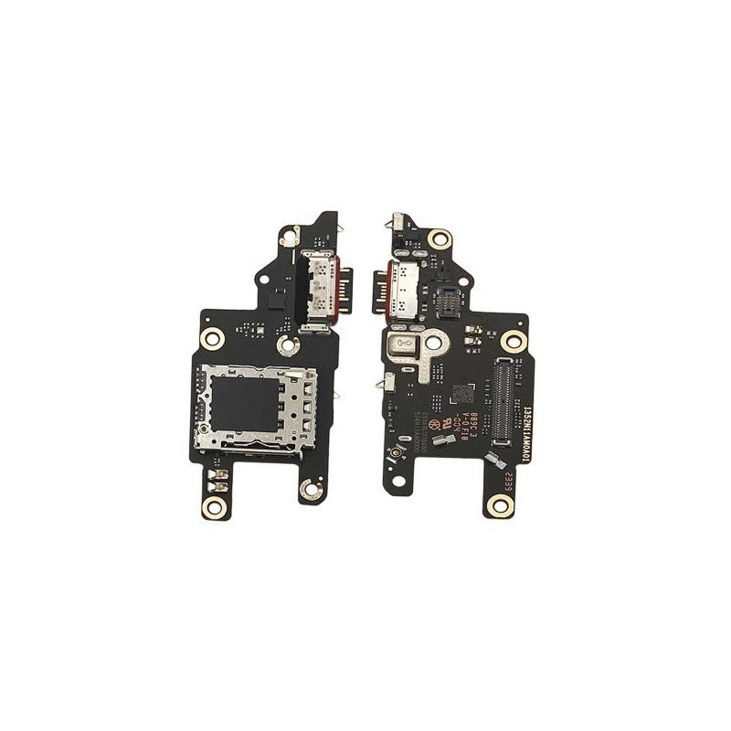 Flex Xiaomi Poco X6 Pro 5G with charging connector and microphone, SIM card contact original (service pack)