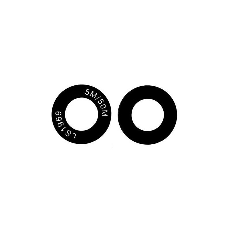 Samsung A145 A14 4G / A146 A14 5G lens for camera Black (lens UltraWide) 1pcs (service pack)