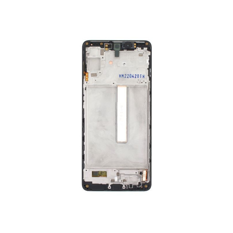 LCD screen Samsung M536 M53 5G with touch screen and frame Black original (service pack)