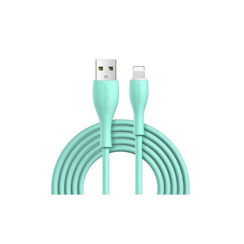 USB kabelis JOYROOM (S-2030M8) "lightning" (2.4A) 2m žalias