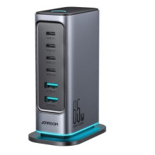 Įkroviklis JOYROOM (JR-TCM02) (4xUSB-C 2xUSB 65W) juodas