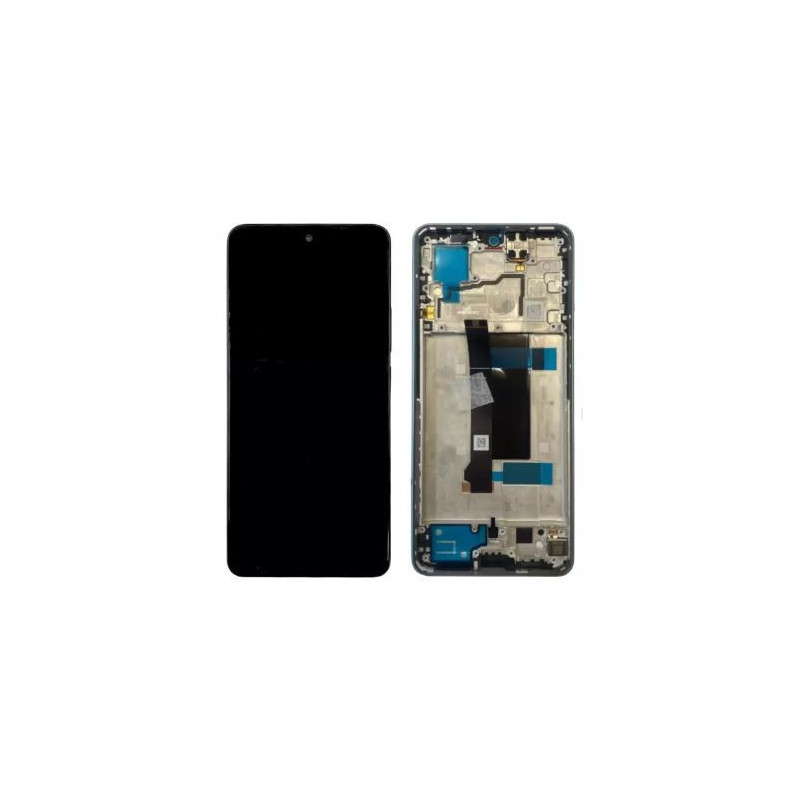 Ekranas Xiaomi Redmi Note 13 Pro 5G su lietimui jautriu stikliuku ir rėmeliu Ocean Teal (compatible with Poco X6 5G) ori