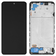 LCD screen Xiaomi Redmi Note 10 / Redmi Note 10S / Poco M5s with touch screen with frame Black OLED ORG