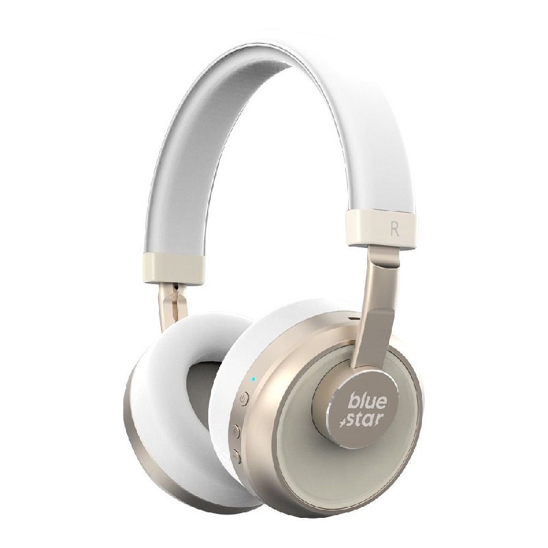 Bluetooth ausinės Blue Star (BH02) baltos