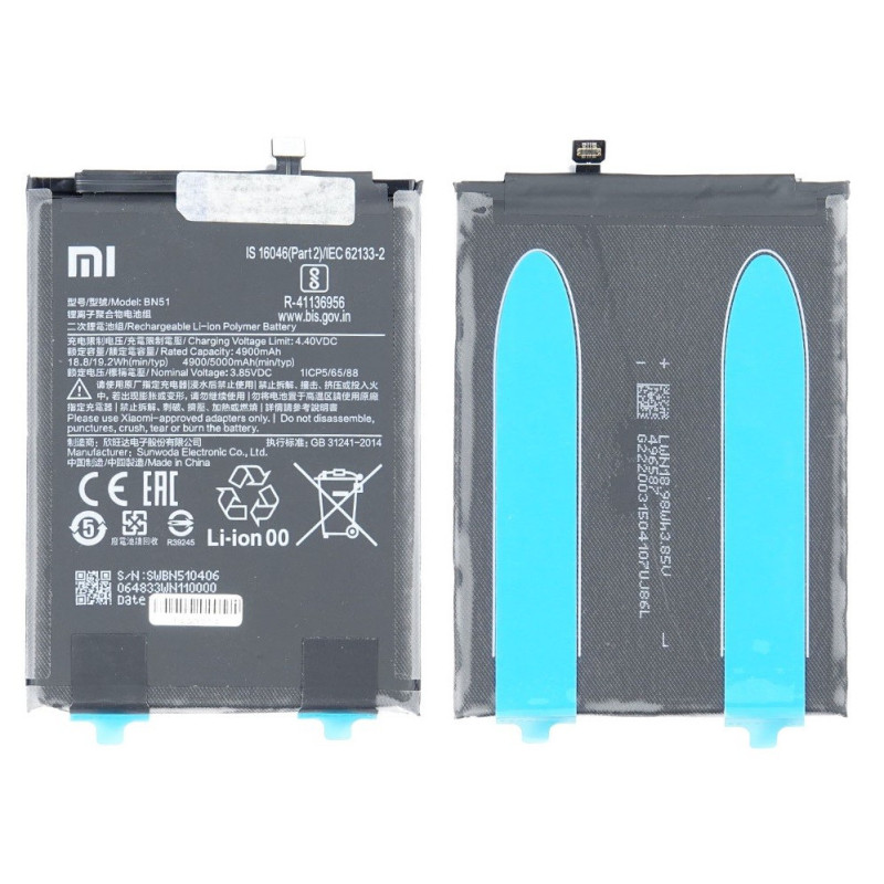Battery original Xiaomi Redmi 8 / Redmi 8A 4900mAh BN51