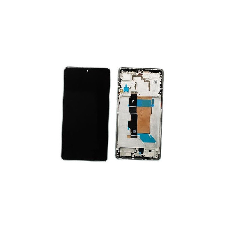 LCD screen Xiaomi Poco F5 5G with touch screen with frame Blue ORG