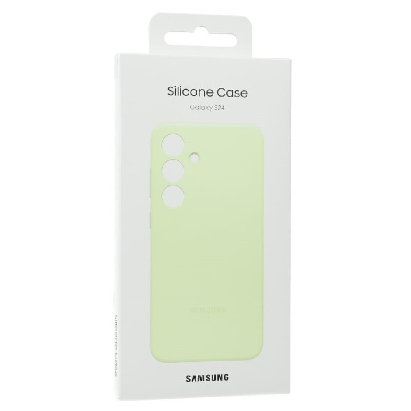 Dėklas EF-PS921TGE Samsung Silicone Cover Galaxy S921 S24 Lime