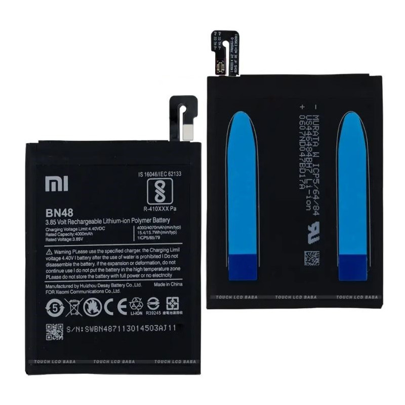 Battery original Xiaomi Redmi Note 6 Pro / Redmi Note 5 Pro 4000mAh BN48