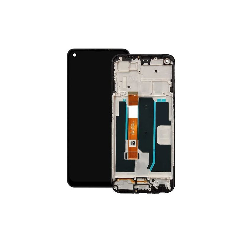 LCD screen OnePlus N200 5G with touch screen and frame Black original (used Grade A)