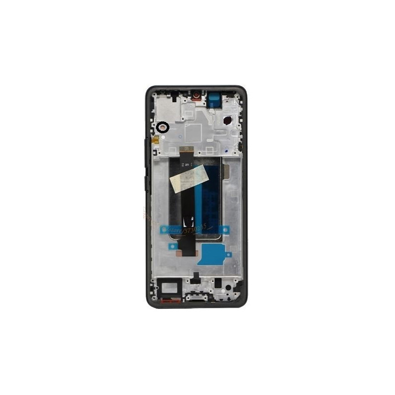 Ekranas Xiaomi Redmi Note 13 Pro+ 5G su lietimui jautriu stikliuku ir rėmeliu Midnight Black OLED