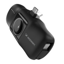Išorinė baterija POWER BANK Wozinsky (WF16-YCS) USB-C + Apple Watch Charger 5000mAh (20W) juoda
