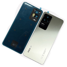 Galinis dangtelis Xiaomi Poco F4 Moonlight Silver originalus (service pack)