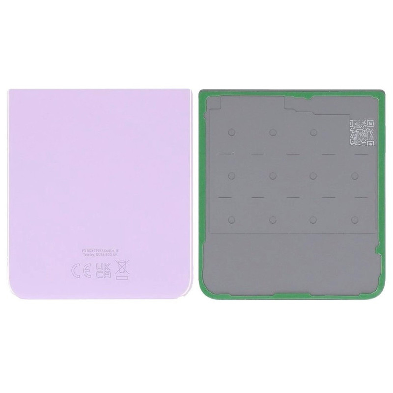 Galinis apatinis dangtelis Samsung F711 Z Flip3 5G Lavender originalus (used Grade C)