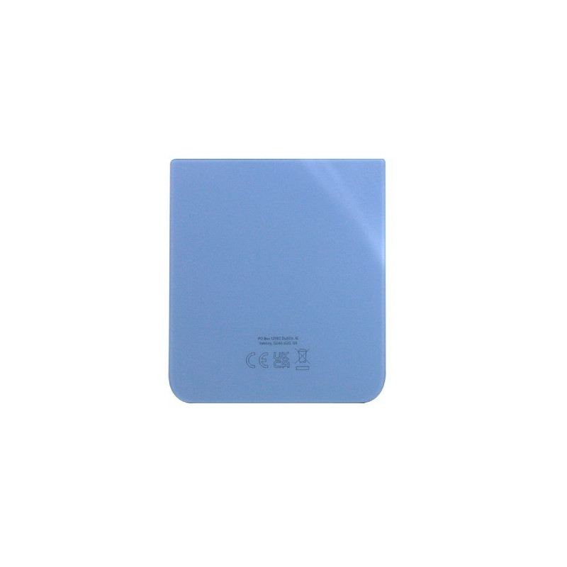 Galinis apatinis dangtelis Samsung F721 Z Flip4 5G Blue originalus (used Grade C)