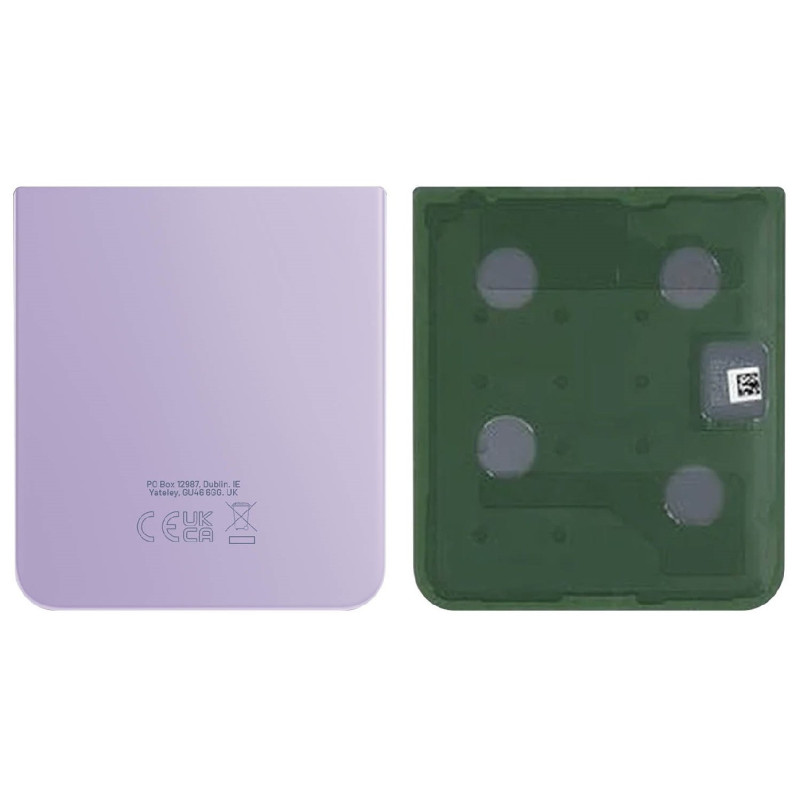 Back down cover for Samsung F721 Z Flip4 5G Bora Purple (used Grade B)