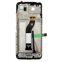 LCD screen Xiaomi Redmi 13C 4G / 5G / Poco C65 with touch screen and frame Black ORG