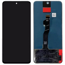 Ekranas Huawei Nova 12 SE / Nova 11 SE / Nova 10 SE su lietimui jautriu stikliuku Black ORG