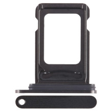 SIM card holder for iPhone 15 Pro / 15 Pro Max Dual SIM Black Titanium ORG