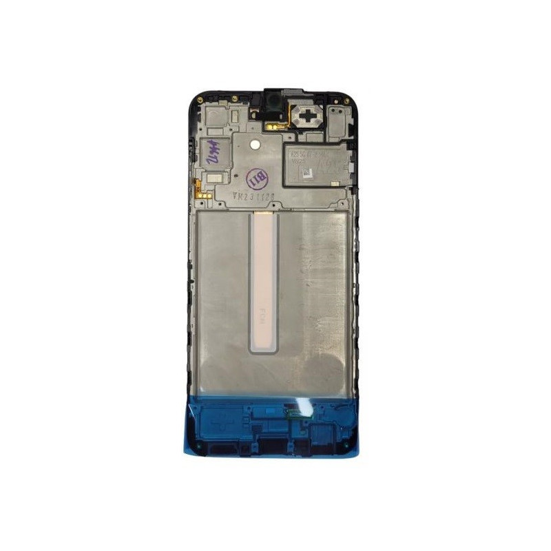 LCD screen Samsung A256 A25 5G with touch screen and frame Black original (service pack)