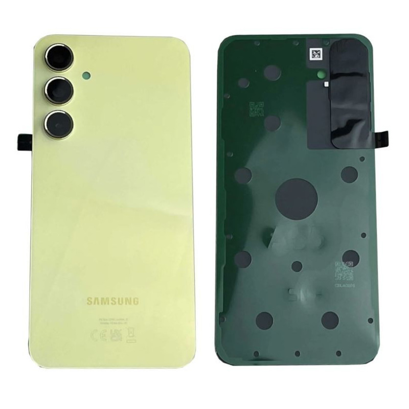 Galinis dangtelis Samsung A556 A55 5G Lemon / Lime originalus (service pack)