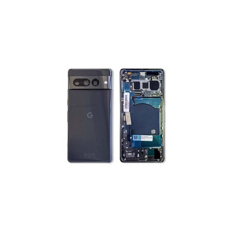 Galinis dangtelis Google Pixel 7 Pro Black originalus (used Grade C)