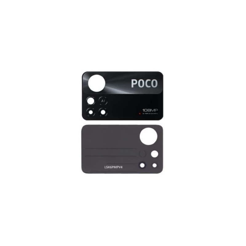 Xiaomi Poco X4 Pro 5G kameros stikliukas Black 108MP (only BIG lens) ORG
