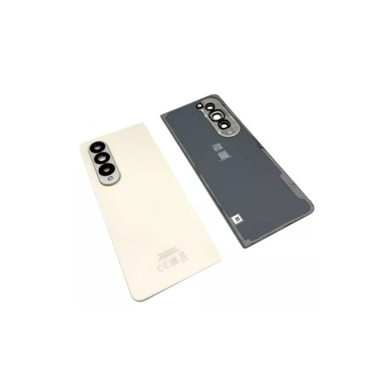 Galinis dangtelis Samsung F936 Galaxy Z Fold 4 Beige originalus (used Grade B)