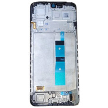 LCD screen Xiaomi Redmi Note 12 4G with touch screen with frame Onyx Grey original (service pack)