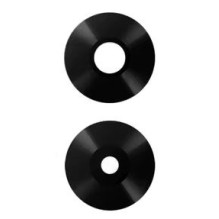 Xiaomi Poco M6 5G kameros stikliukas Black (only lens 2pcs) ORG