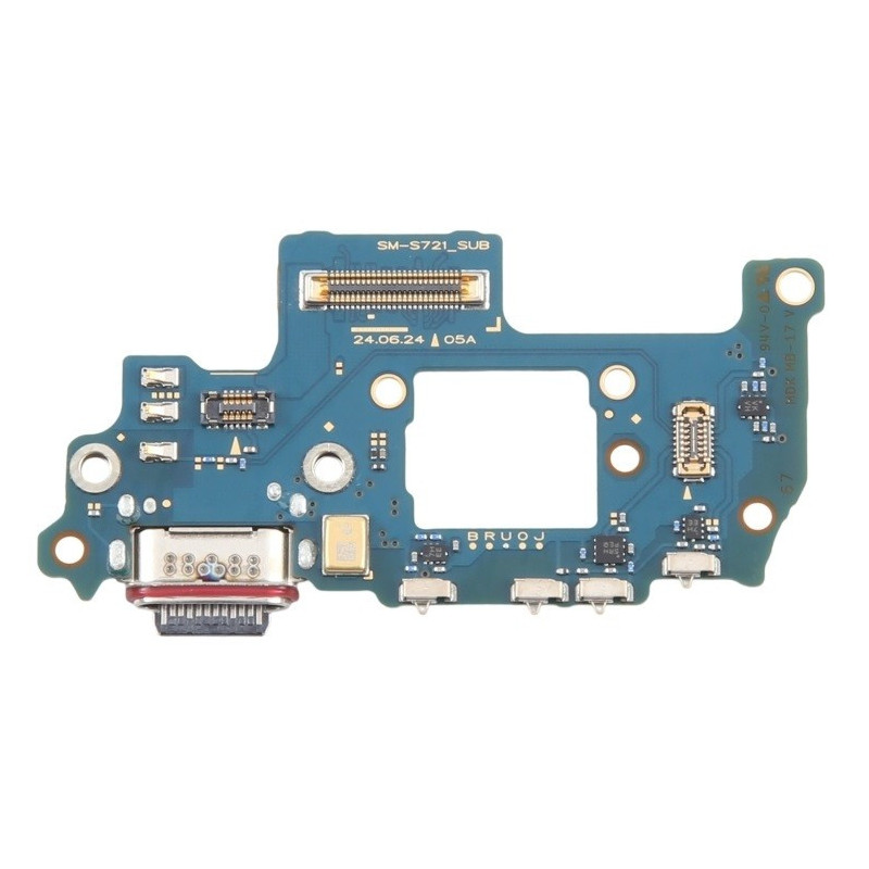 Flex Samsung S721 S24 FE 5G for plugin, microphone original (service pack)