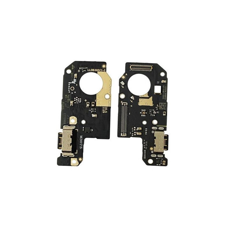 Flex Xiaomi Redmi Note 12 4G with charging connector and microphone, SIM card contact original (service pack)
