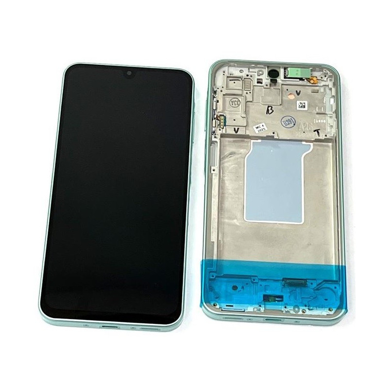LCD screen Samsung A266 A26 5G with touch screen and frame Mint original (service pack)