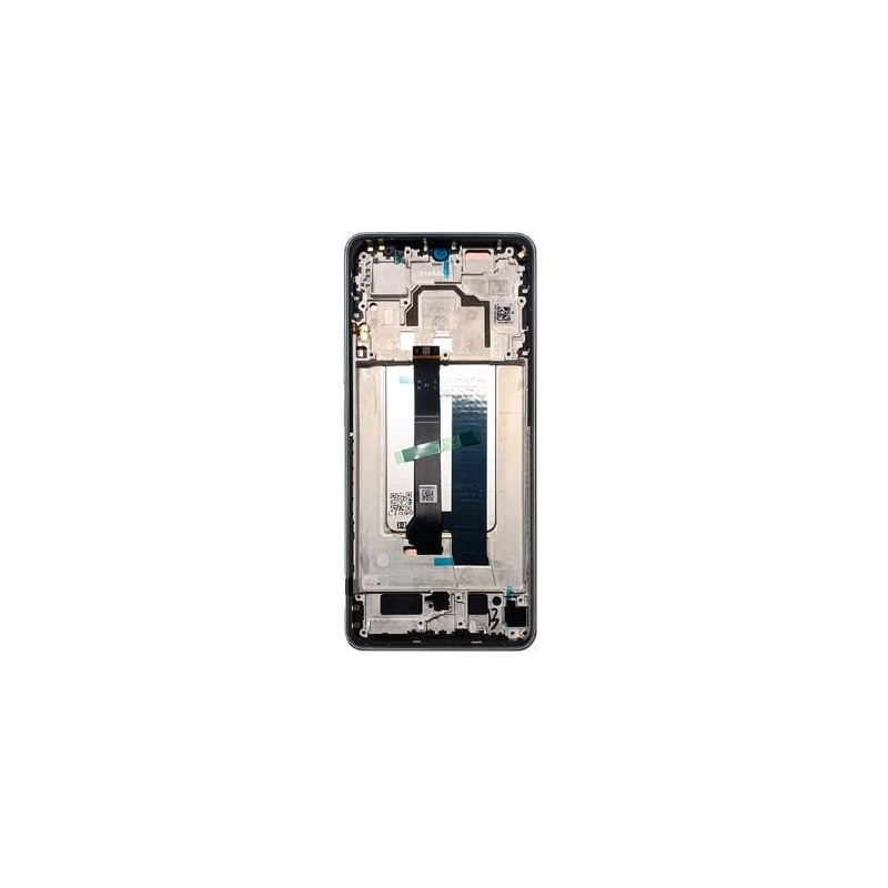 LCD screen Xiaomi Poco X6 Pro 5G with touch screen with frame Grey original (service pack)