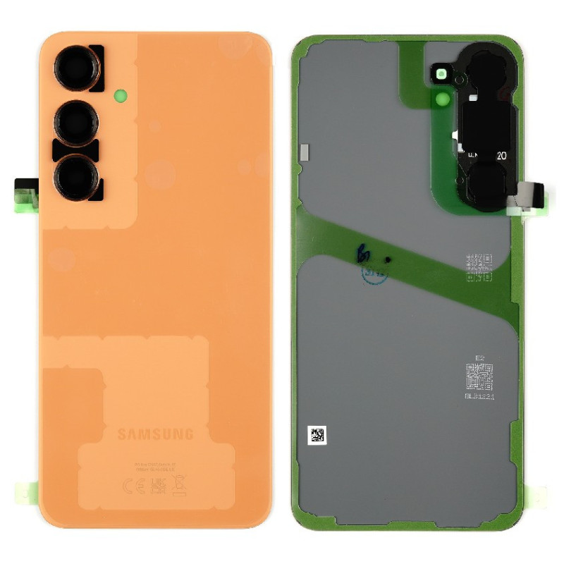 Galinis dangtelis Samsung S926 S24 Plus Sandstone Orange originalus (service pack)