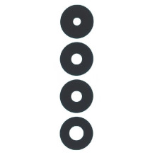 Xiaomi Poco X6 Pro kameros stikliukas Black (only lens 4pcs) ORG